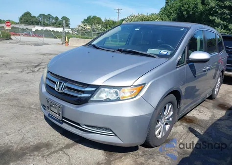 2016 Honda Odyssey Ex-L from USA, damaged, VIN 5FNRL5H64GB057527